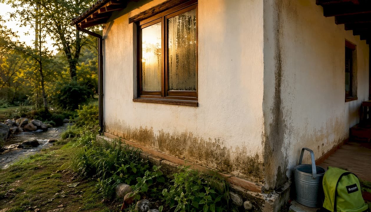 Principales tipos de humedad que pueden aparecer en el interior de una casa de campo