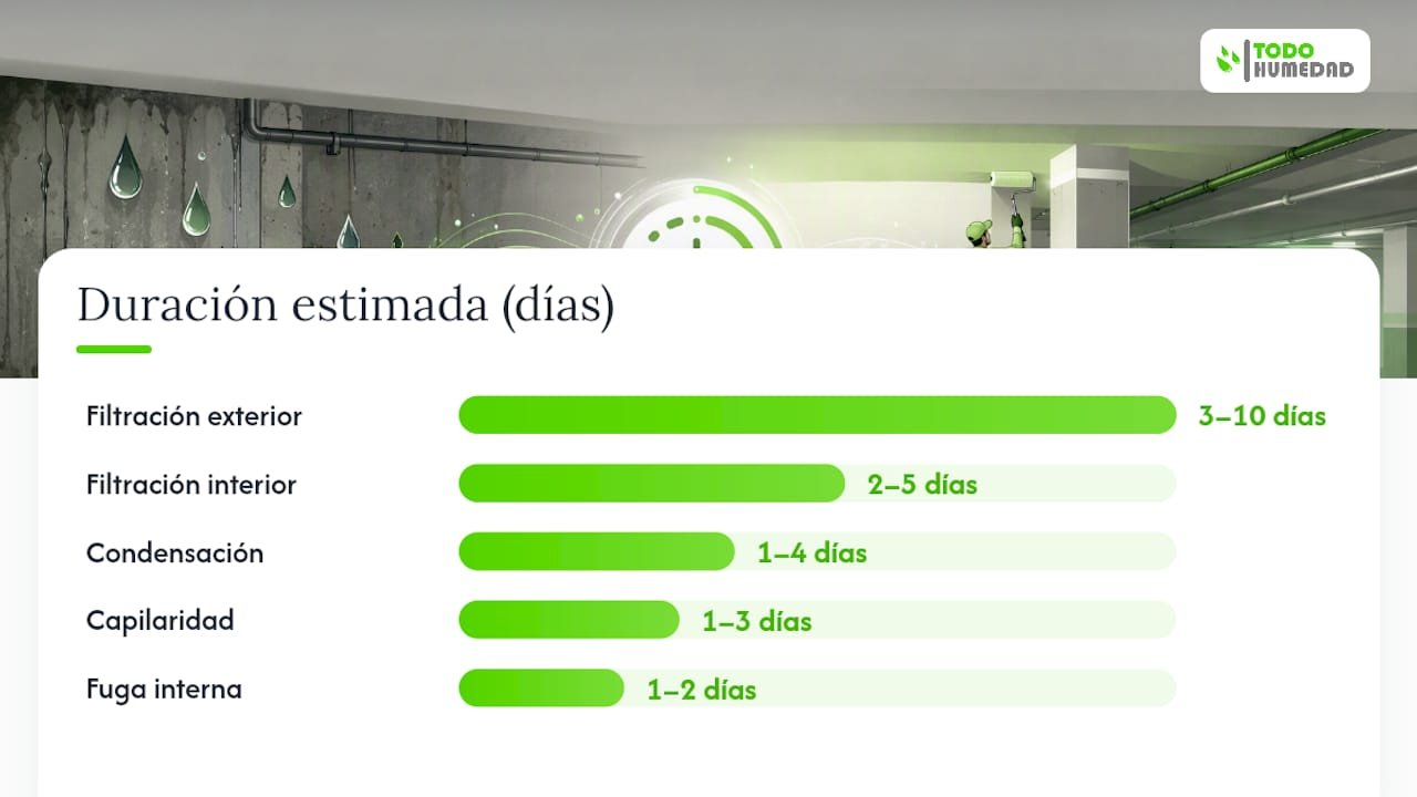 Comparativa de soluciones para tratar la humedad en garajes