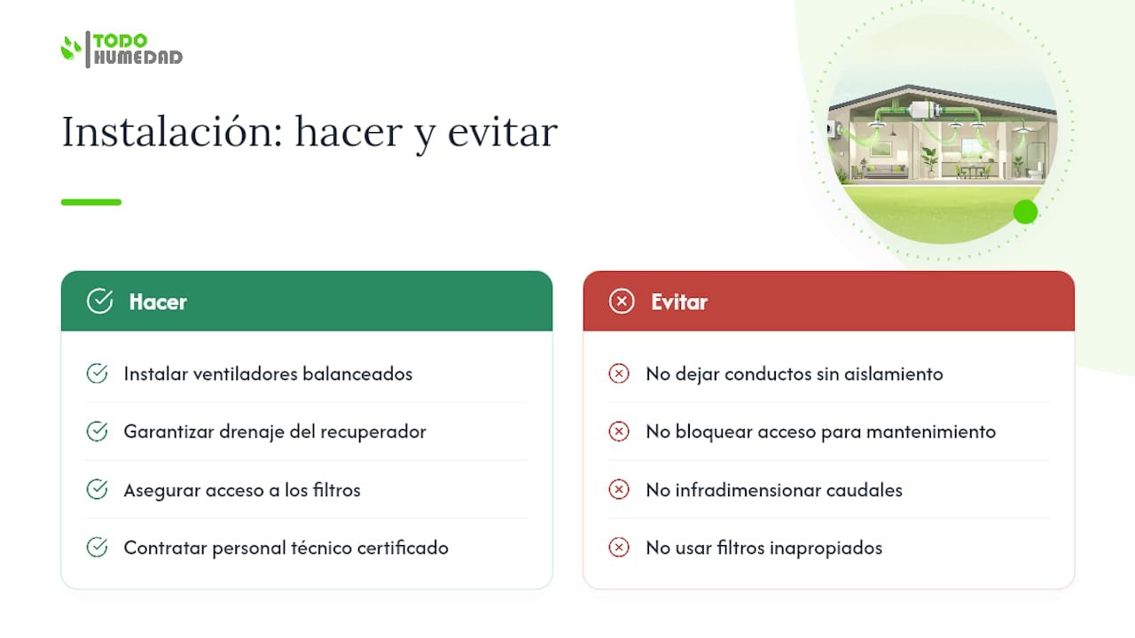 Requisitos de instalación y errores que arruinan el resultado — overview diagram
