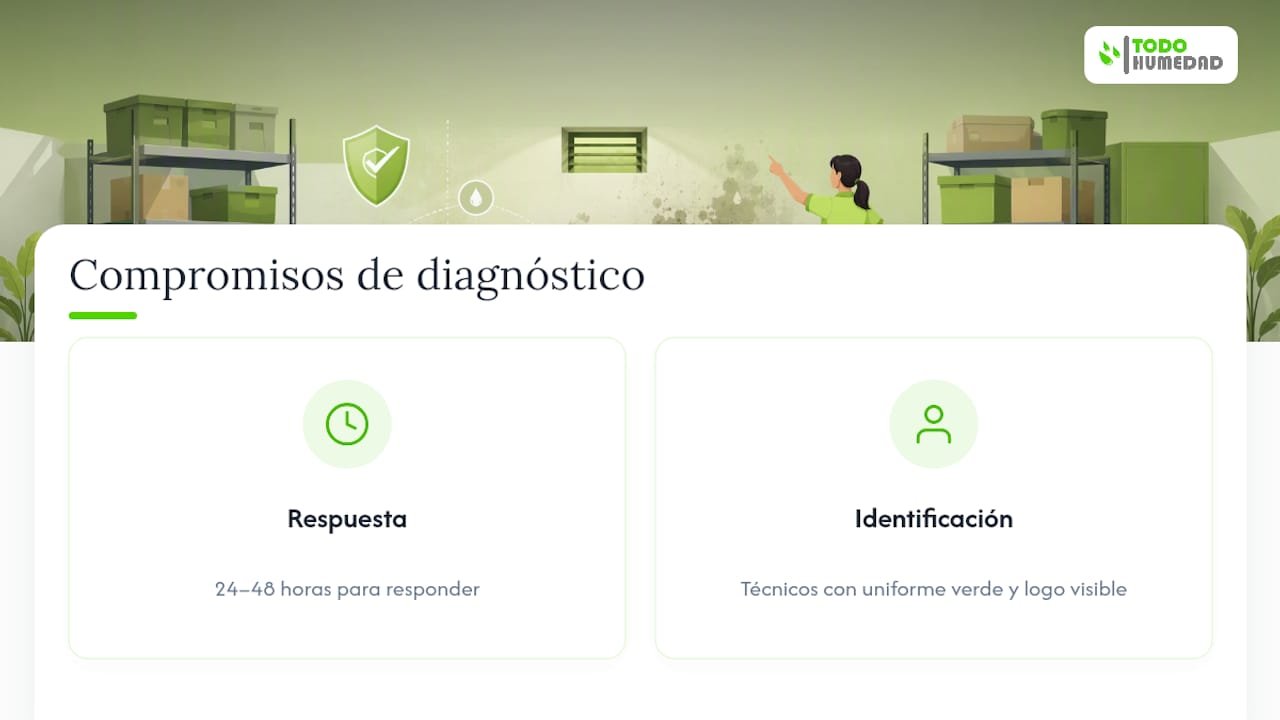 La mirada de Todo Humedad sobre el diagnóstico — overview diagram