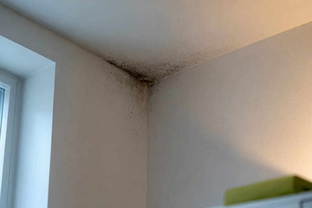 Moho encontrado en un puente térmico interior